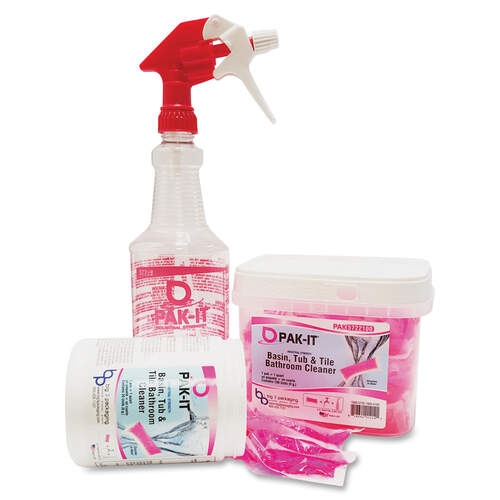 Big 3 Packaging Pak-It Basin Tub/Tile Bathroom Cleaner Pak (57221004)