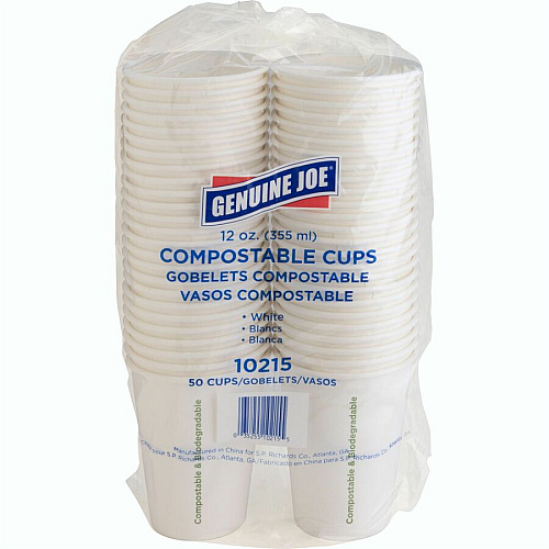 Genuine Joe 12 oz Eco-friendly Paper Cups (10215CT)