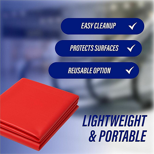 Genuine Joe Plastic Rectangular Table Covers (10326CT)