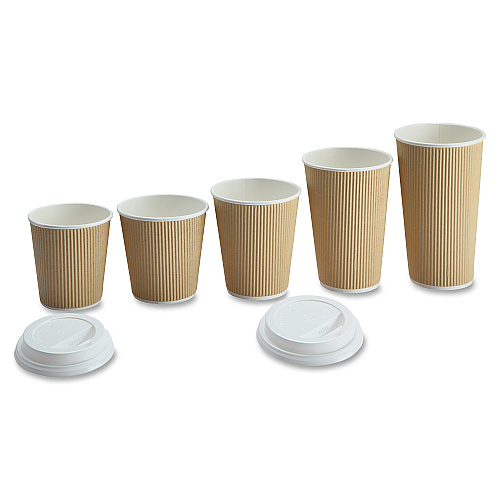 Genuine Joe Ripple Hot Cups (GJO11261CT)