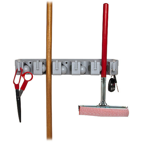 Genuine Joe Cleaning Tool Wall Organizer Rack (12504CT)
