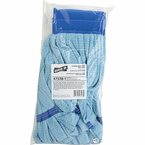 Genuine Joe Microfiber Wet Mophead Refill (47538CT)