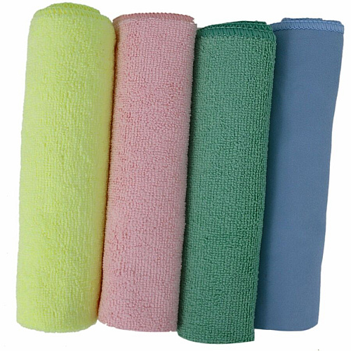 Genuine Joe Color-coded Microfiber Cleaning Cloths (48261CT)