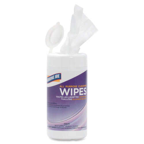 Genuine Joe All Purpose Cleaning Wipes (GJO49870CT)