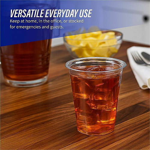 Genuine Joe 16 oz Clear Plastic Cups (58230CT)
