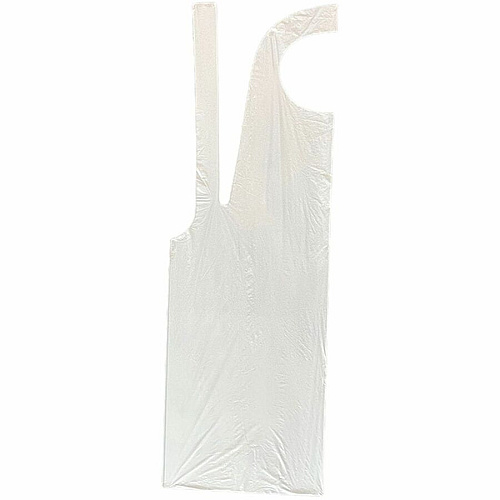 Genuine Joe 50" Disposable Poly Apron (85141CT)