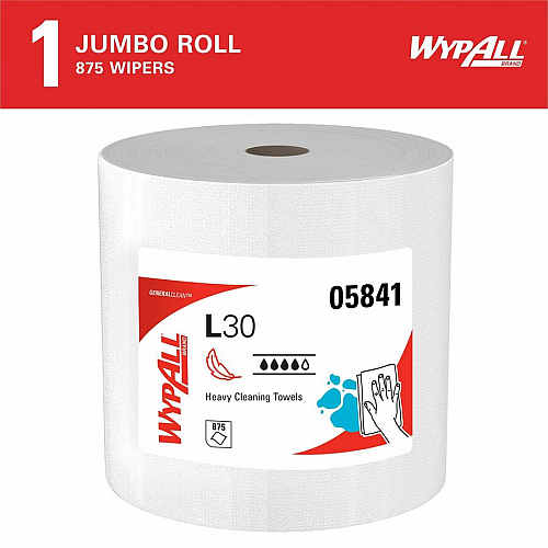 Wypall GeneralClean L30 Heavy Duty Cleaning Towels (05841)