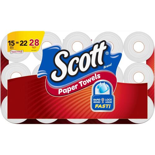 Scott Choose-A-Sheet Paper Towels - Mega Rolls (36371)