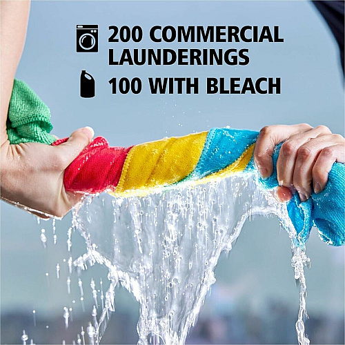 Rubbermaid Commercial Microfiber Light-Duty Cleaning Cloths (1820583)