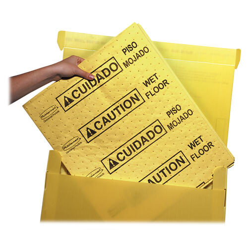 Rubbermaid Commercial Over-the-Spill Large Refill Pads (425200YEL)