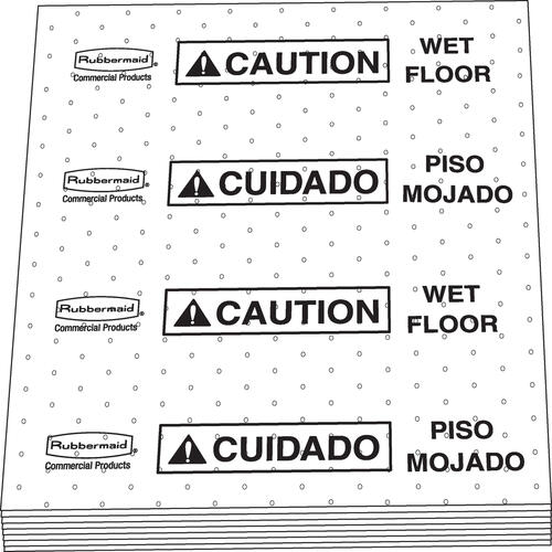Rubbermaid Commercial Over-the-Spill Large Refill Pads (425200YEL)