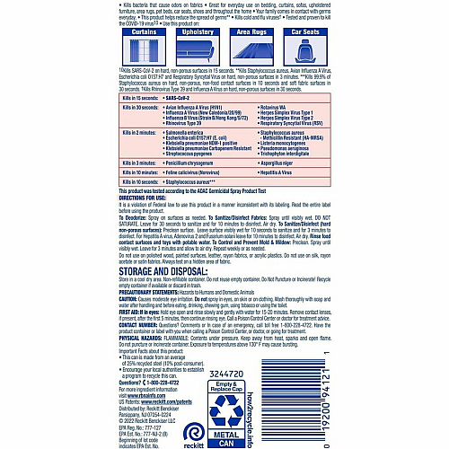 Lysol Fabric Disinfectant Spray (94121)