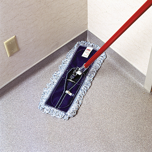 Rubbermaid Commercial Looped Fringe Finish Mop (E05200WHCT)