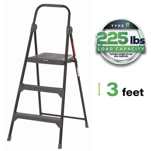 Louisville 3' Steel Type II Step Stool (BXL426003)