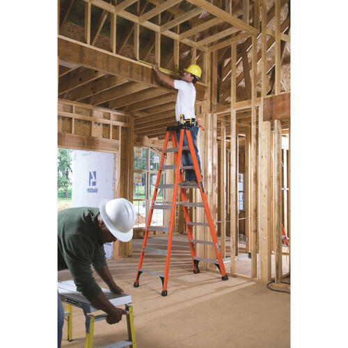 Louisville 8 ft Fiberglass Step Ladder (FS1408HD)