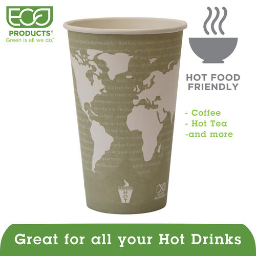 Eco-Products Renewable Resource Hot Drink Cups (EPBHC16WACT)