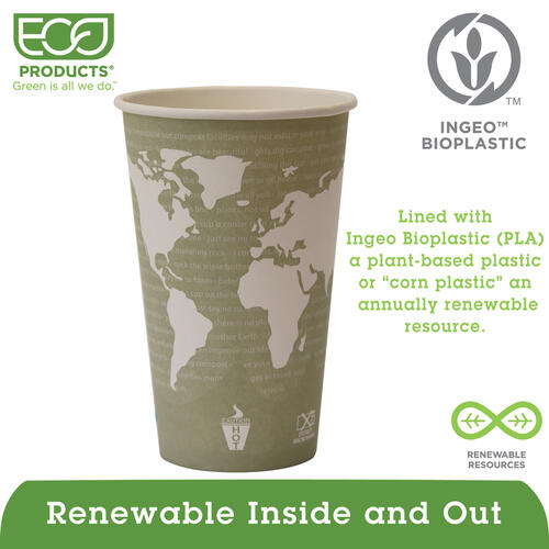 Eco-Products Renewable Resource Hot Drink Cups (EPBHC16WACT)