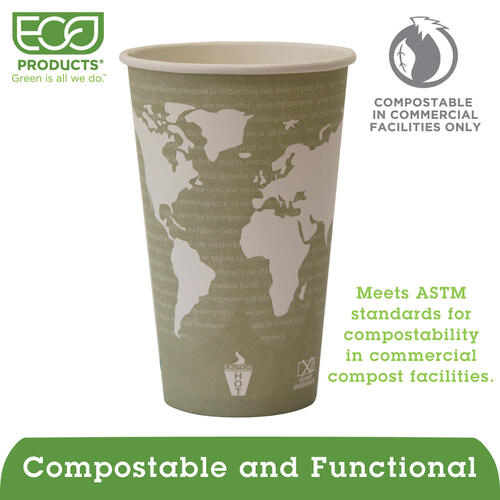 Eco-Products Renewable Resource Hot Drink Cups (EPBHC16WACT)
