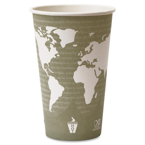 Eco-Products Renewable Resource Hot Drink Cups (EPBHC16WACT)