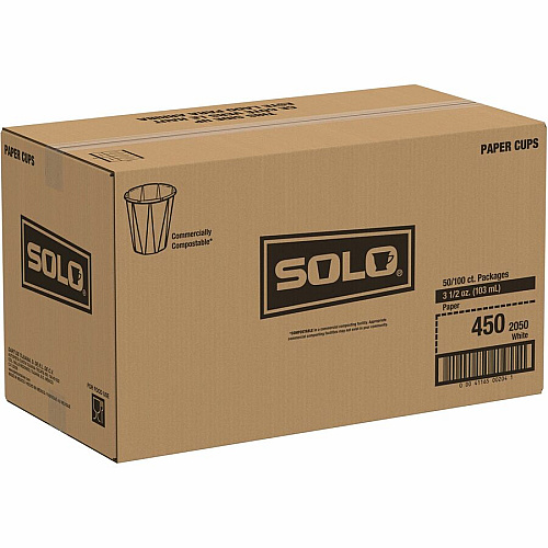 SOLO 3.5 oz Treated Paper Souffle Portion Cups (4502050CT)