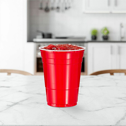SOLO 16 oz Plastic Cold Party Cups (P16R)