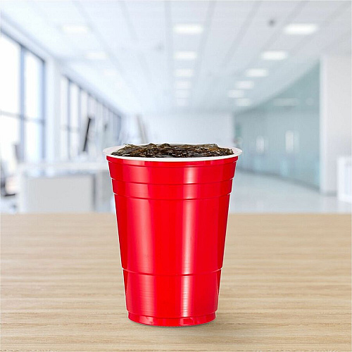 SOLO 16 oz Plastic Cold Party Cups (P16R)
