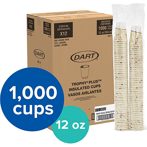 SOLO Trophy Plus 12 oz Symphony Insulated Hot/Cold Cups (X12J8002PCT)