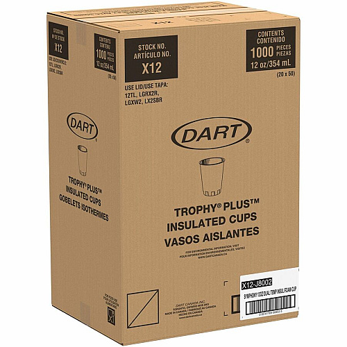 SOLO Trophy Plus 12 oz Symphony Insulated Hot/Cold Cups (X12J8002PCT)