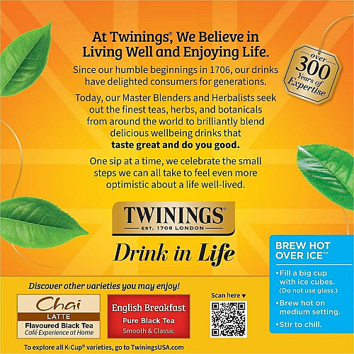 Twinings of London Earl Grey Flavoured Black Tea K-Cup (08756)