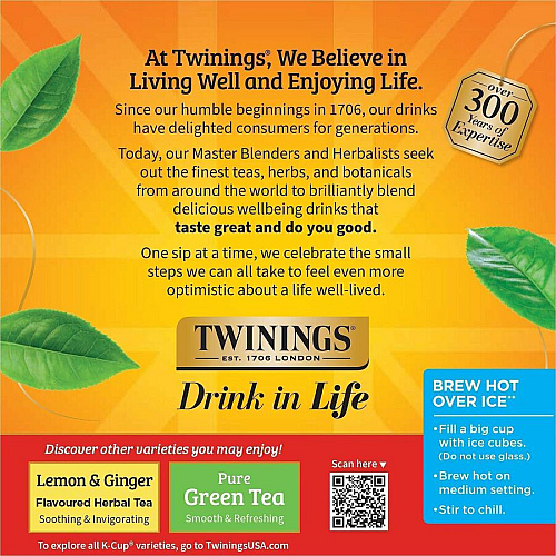 Twinings of London Decaf English Breakfast Black Tea K-Cup (08757)