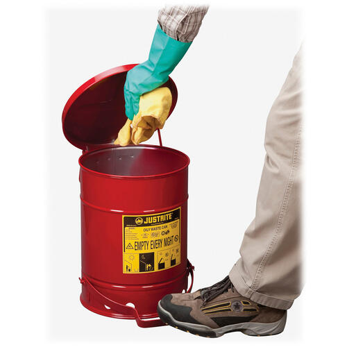 JUSTRITE Just Rite 21-Gallon Oily Waste Can (09700)