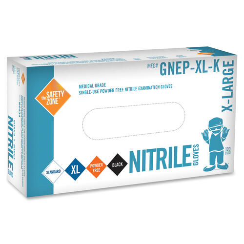 Safety Zone Medical Nitrile Exam Gloves (GNEPXLK)