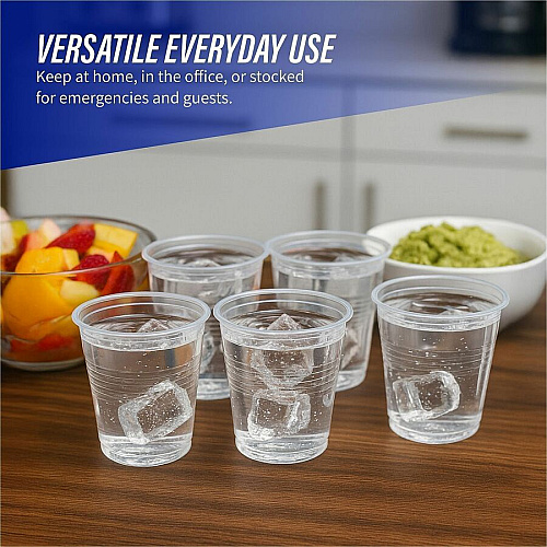 Genuine Joe 5 oz Transparent Beverage Cups (10500)