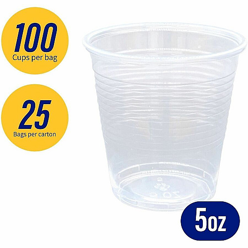 Genuine Joe 5 oz Transparent Beverage Cups (10500)