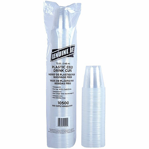 Genuine Joe 5 oz Transparent Beverage Cups (10500)