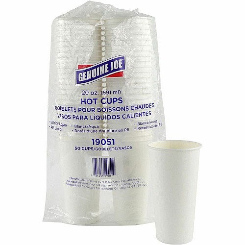 Genuine Joe 20 oz Disposable Hot Cups (19051CT)