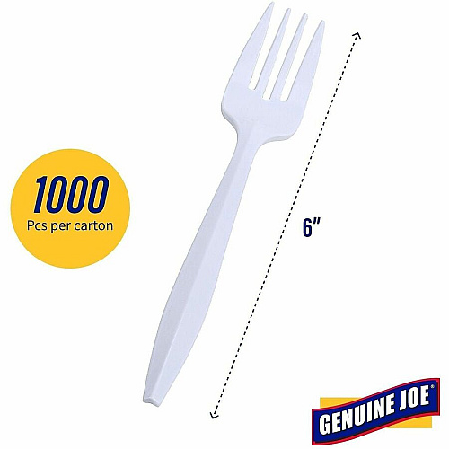 Genuine Joe Individually Wrapped Fork (20005)