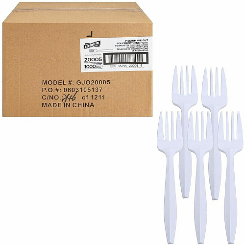 Genuine Joe Individually Wrapped Fork (20005)