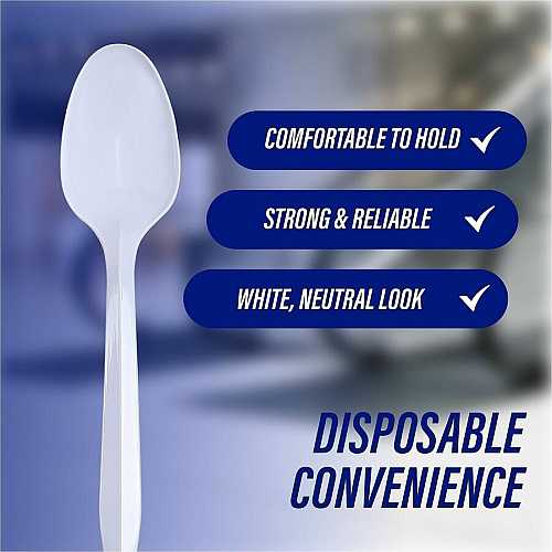 Genuine Joe Individually Wrapped Spoon (20007)