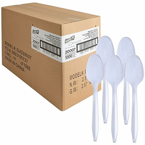 Genuine Joe Individually Wrapped Spoon (20007)