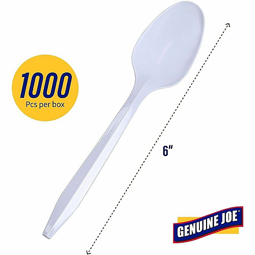 Genuine Joe Individually Wrapped Spoon (20007)