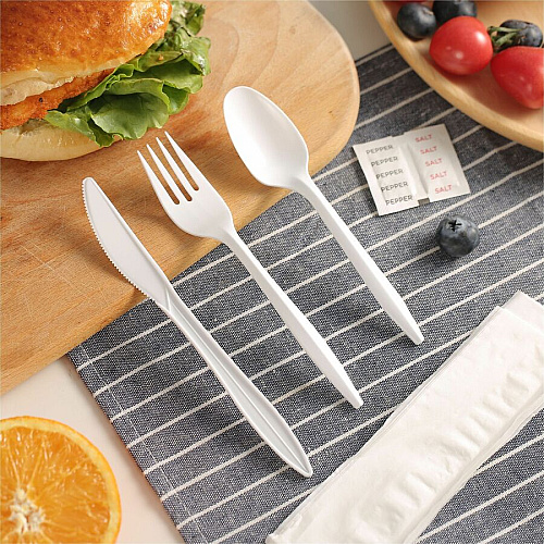 Genuine Joe 6-Piece Fork/Knife/Spoon Utensil Kit (58943)