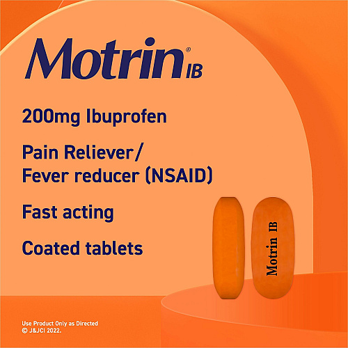 Motrin IB Ibuprofen Tablets (048101)