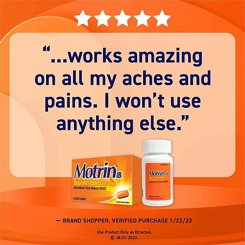 Motrin IB Ibuprofen Tablets (048101)