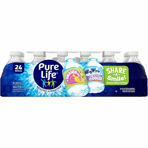 Pure Life Purified Bottled Water (194627PL)