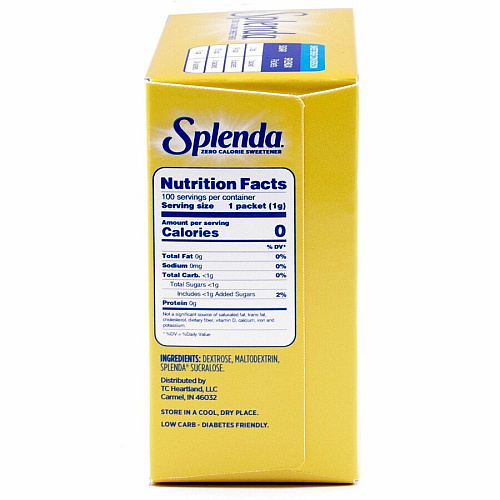 Splenda No Calorie Sweetener Packets (200025CT)