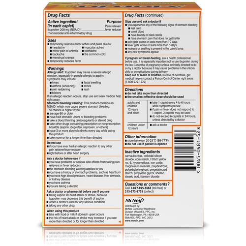 Motrin IB IB IB Ibuprofen Tablets (48152)