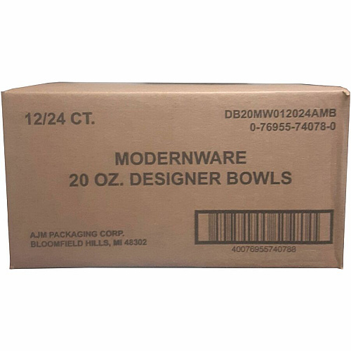 ModernWare Designer 20 oz Paper Bowls (DB20MW012)