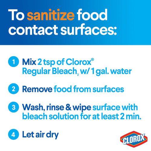 Clorox Disinfecting Bleach, Regular