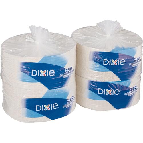 Dixie Uncoated Paper Plates by GP Pro (WNP9ODCT)
